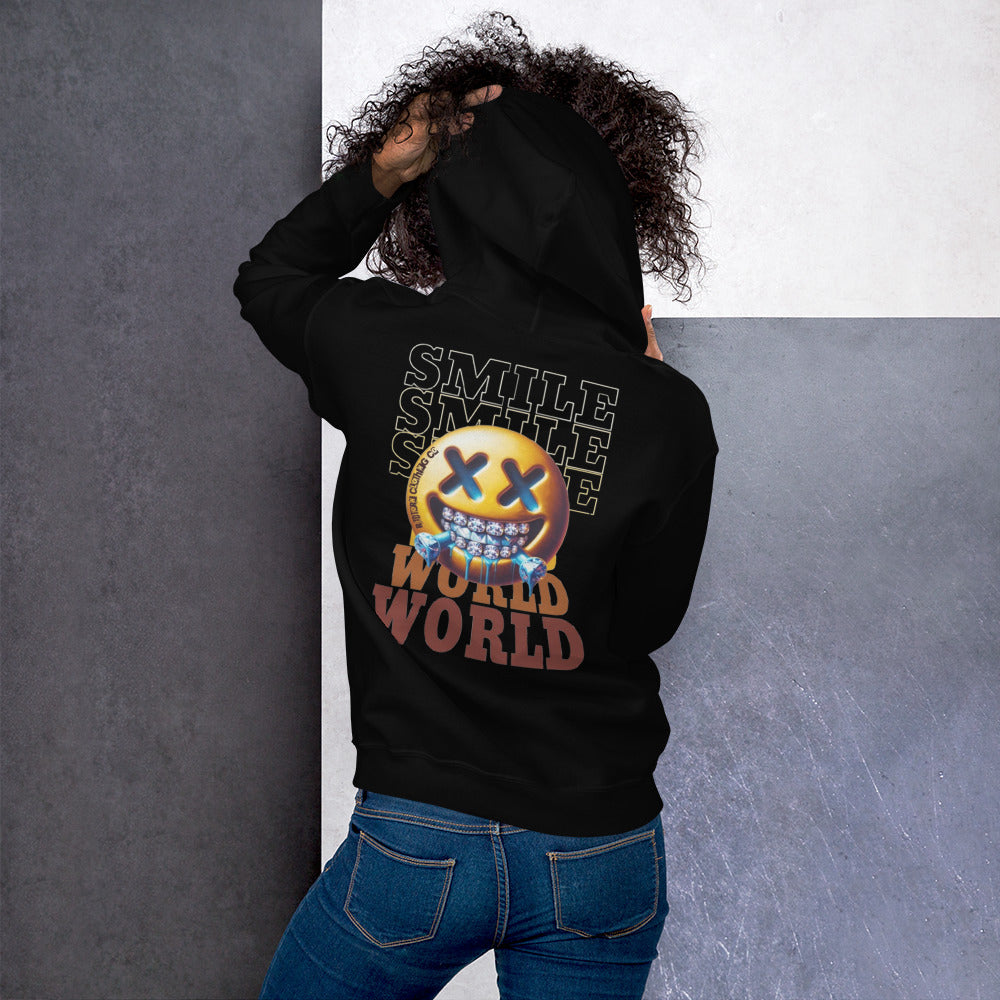 Smile World Unisex Hoodie - Redtorn Clothing Co