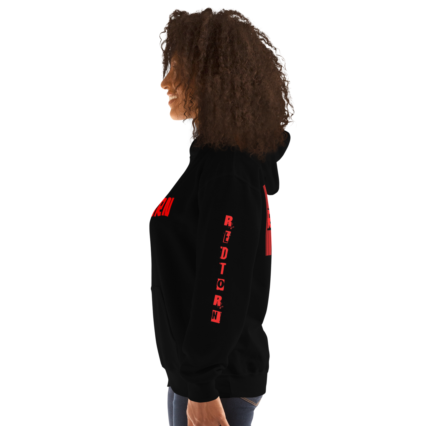 Redtorn Barcode Unisex Hoodie