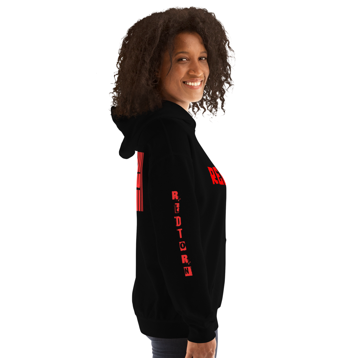 Redtorn Barcode Unisex Hoodie