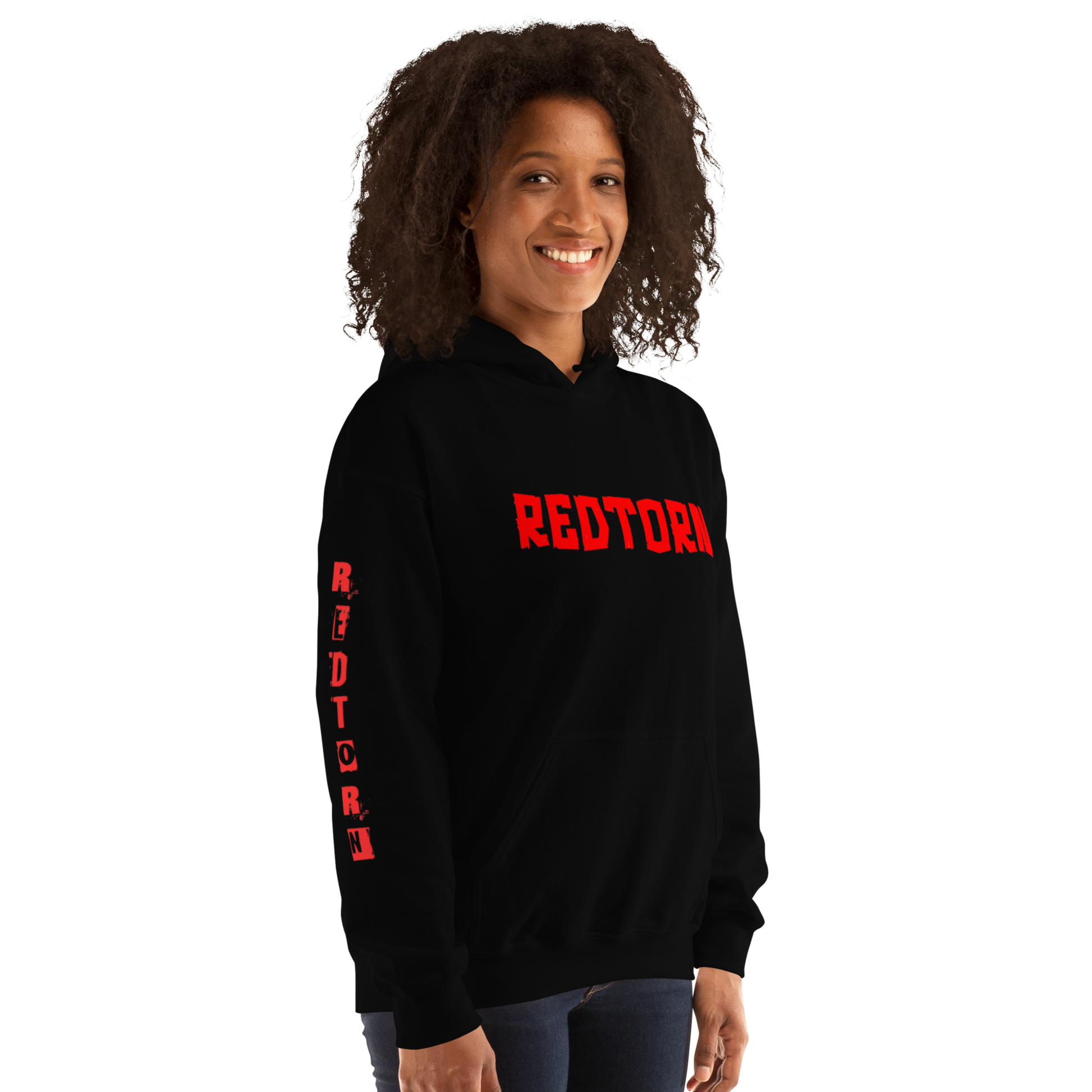 Redtorn Barcode Unisex Hoodie