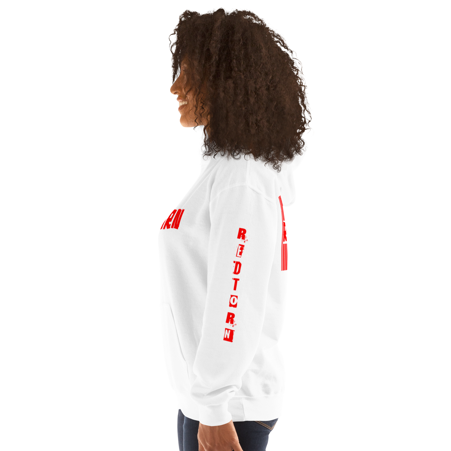 Redtorn Barcode Unisex Hoodie