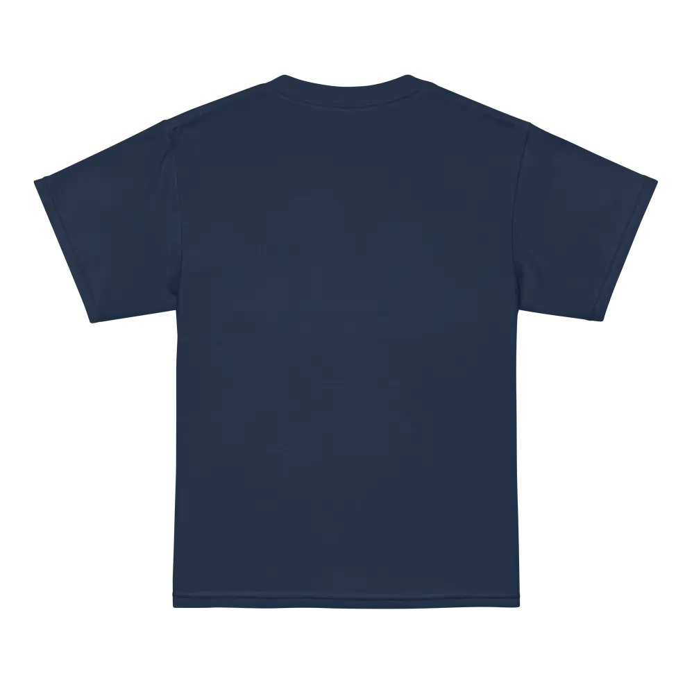 Navy blue Skull Check kids graphic tee, unisex short sleeve crew neck