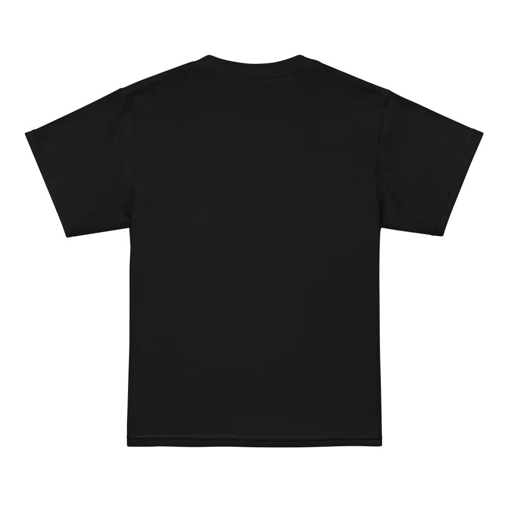 Unisex kids clothing graphic design: short sleeve black Skull Check Kids Tee