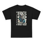 Skull Check Kids Graphic Tee: unisex kids clothing with skull graphic design