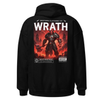 Wrath III Black Hoodie with Wrath Graphic from Deadly Sins Collection
